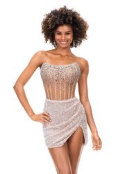 Diamond Mini Dress - Image 6